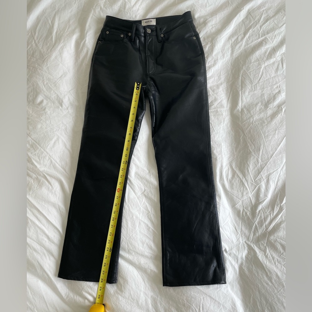 Agolde - recycled leather pants
